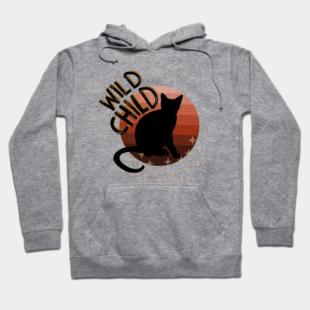 Wild Child Hoodie by Halley G-Shirts